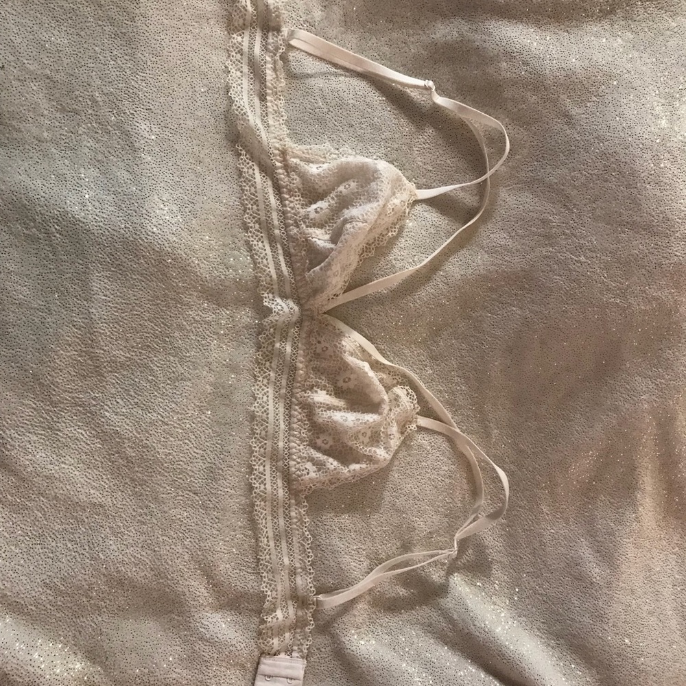 White Victoria secret bralette